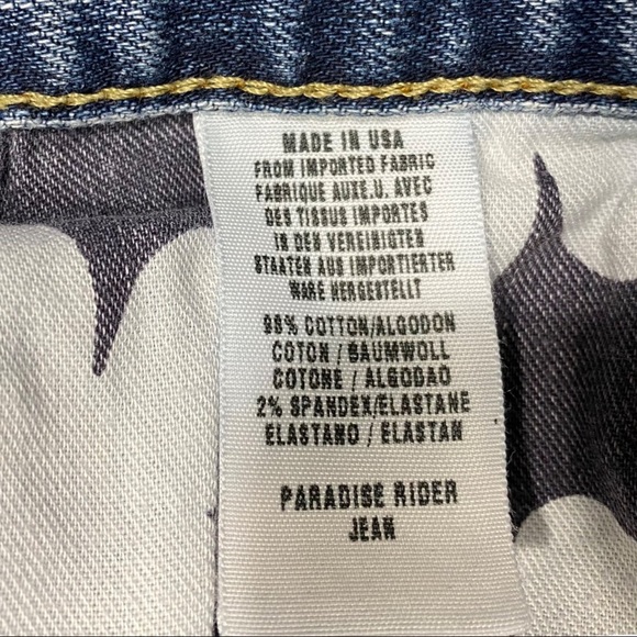 Lucky Brand Women's Jeans Size8/29 Light Wash Style#8P10010 Button Up - Picture 7 of 8